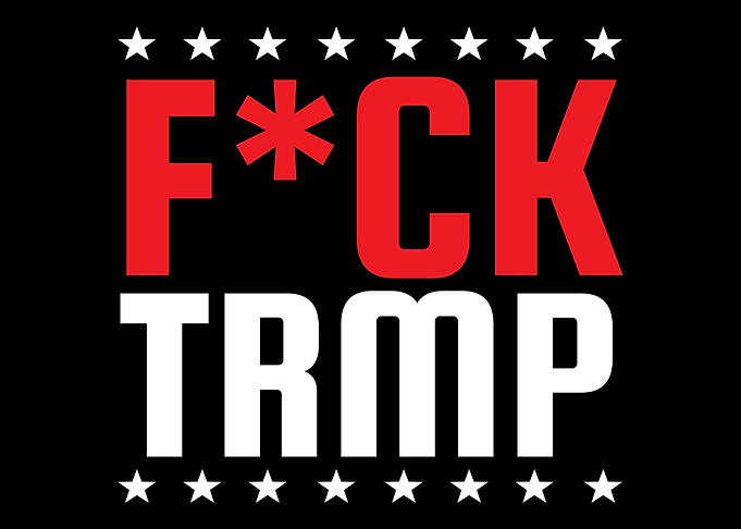 FCK TRMP USA Vote VS Tr