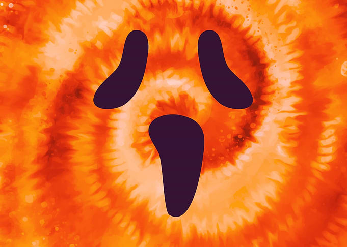 Tie Dye Pumpkin