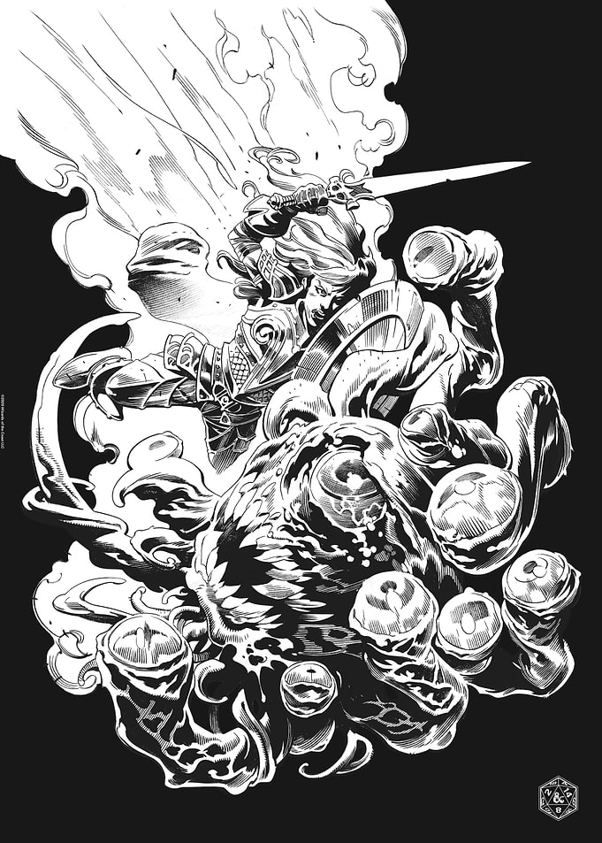 Black N White Beholder