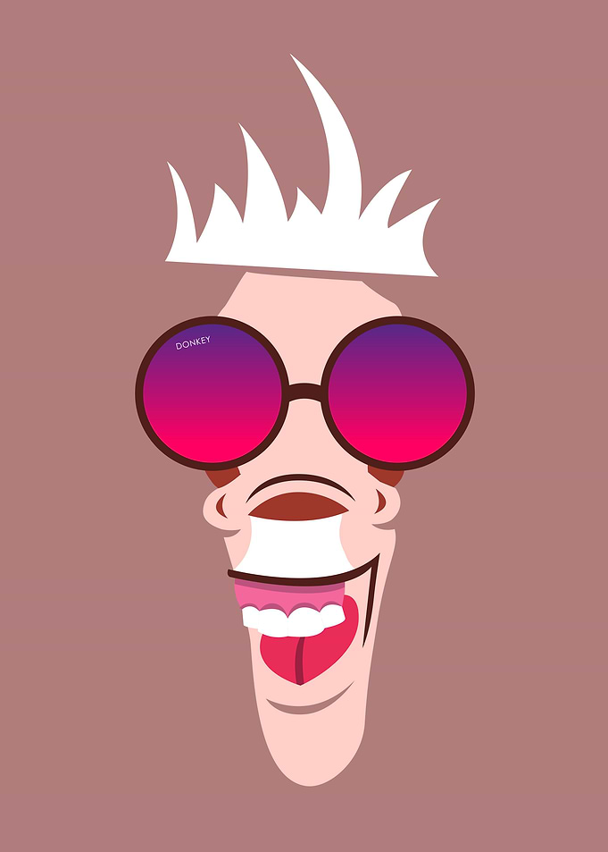 Hipster Donkey