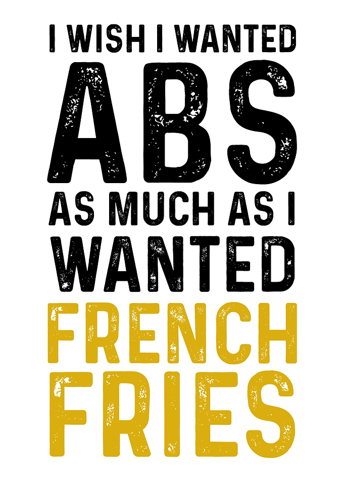 French fries gift