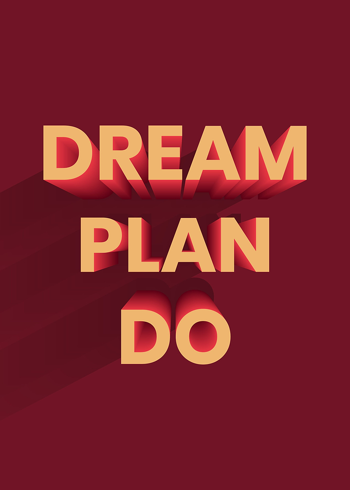 3D Motivation Quote