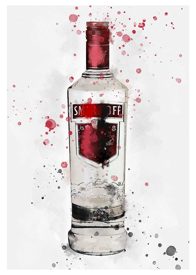 Smirnoff Ink artwork
