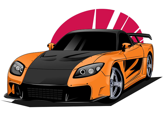 Mazda RX7 Veilside Bodykit