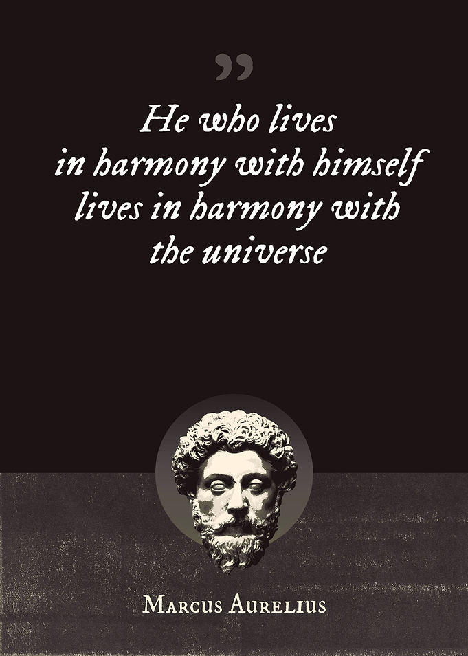 He who lives in harmony