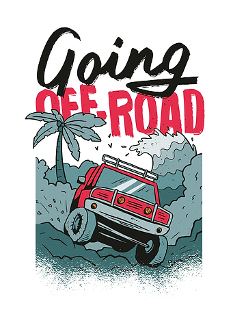 GOING OFF ROAD TRUCK