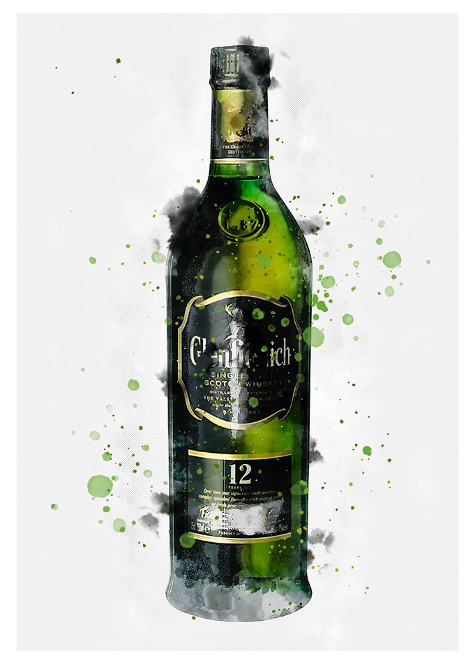 Glenfiddich Ink artwork