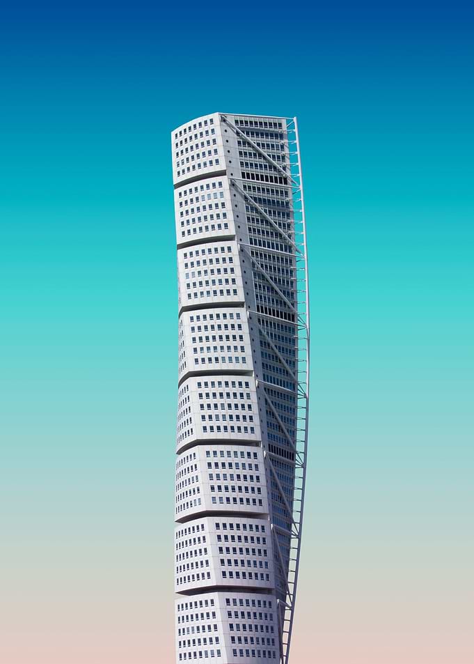White building