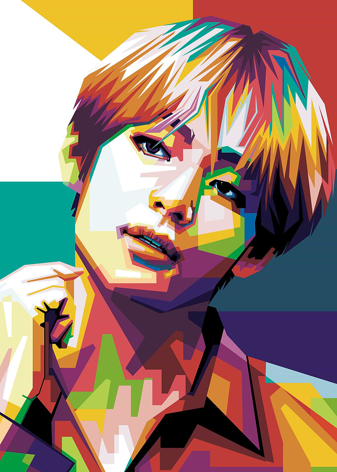V BTS POPART
