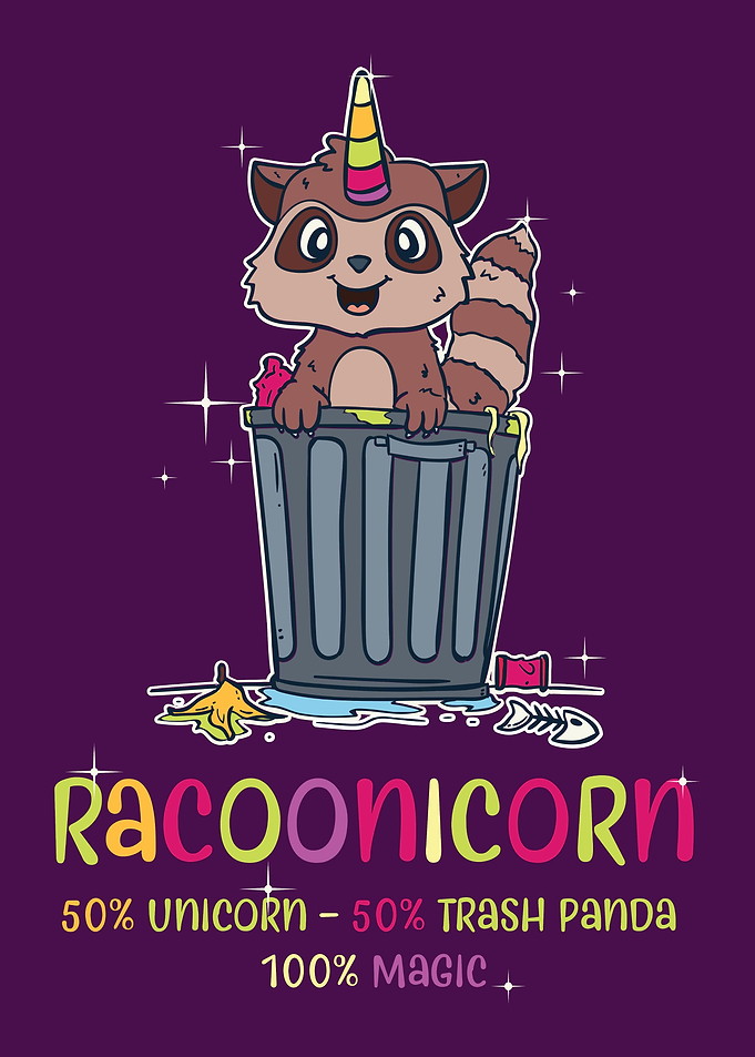 Racoonicorn
