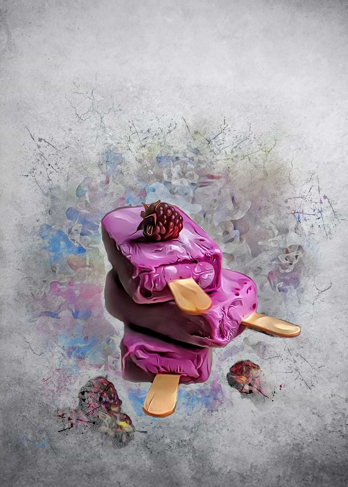 Ice Cream Raspberry