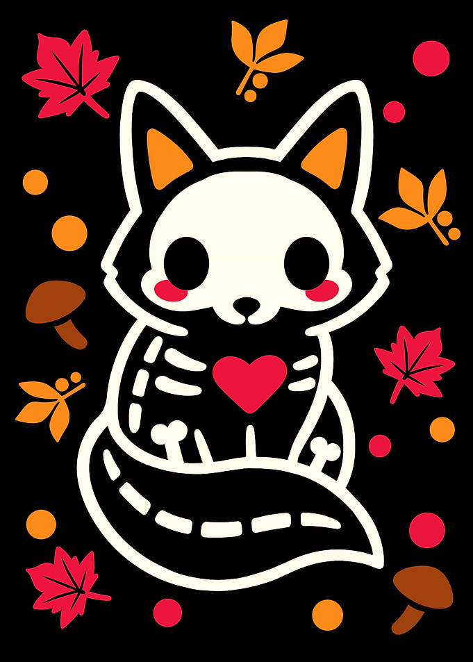 Fox skeleton