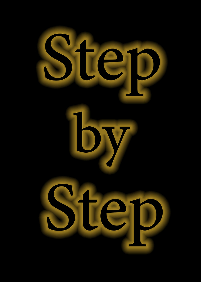 step by step