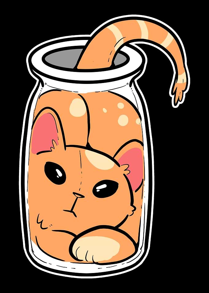 Glass Cute Cat Owner Gift