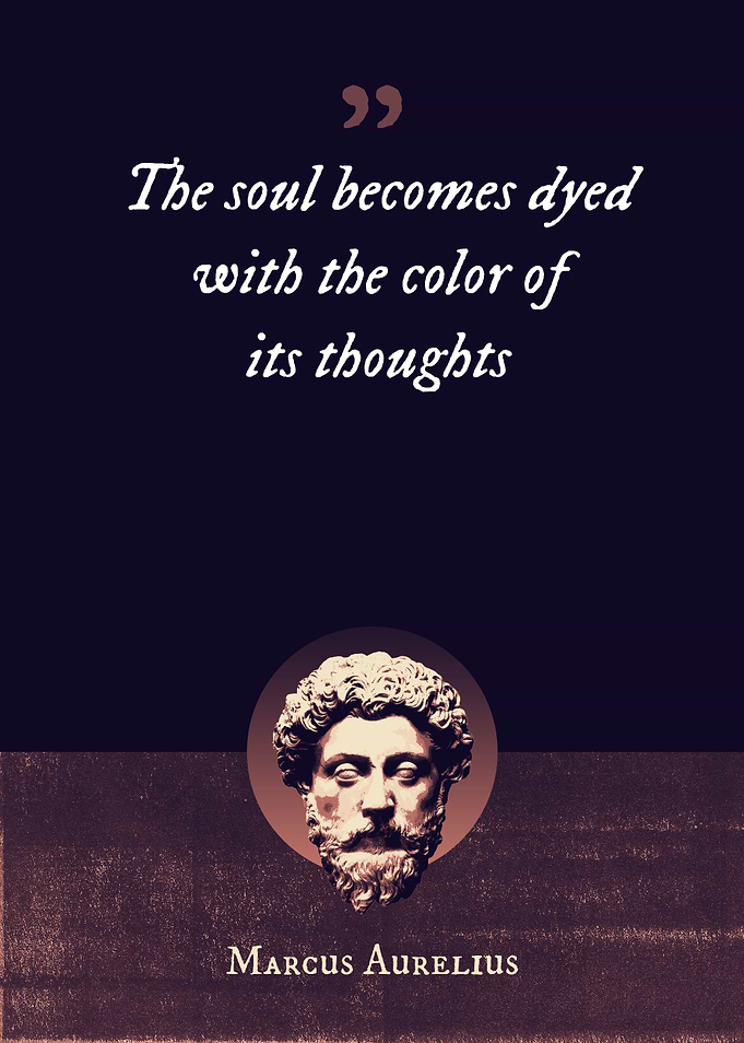 The soul becomes dyed with