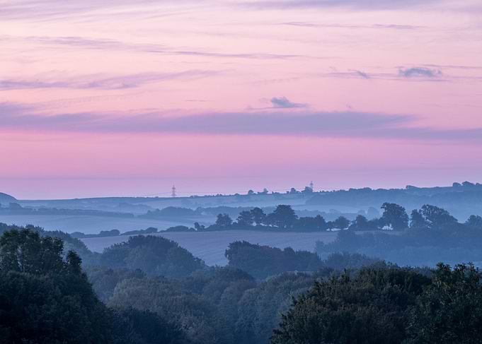 Misty Sunrise