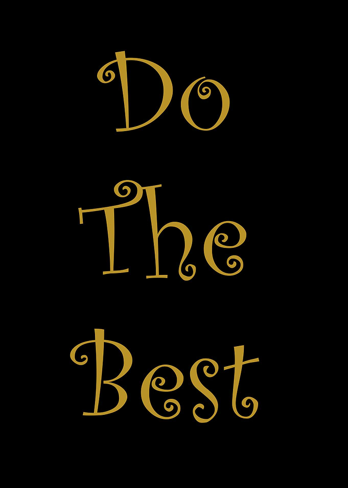 Do The Best