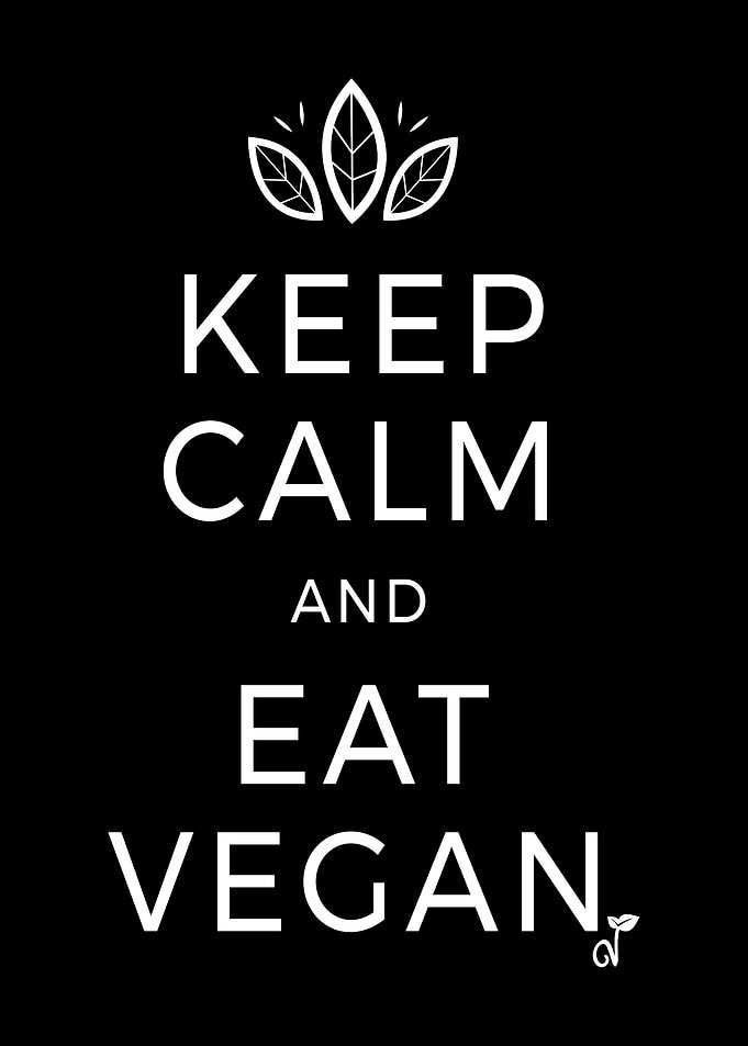 Keep Calm And Eat Vegan