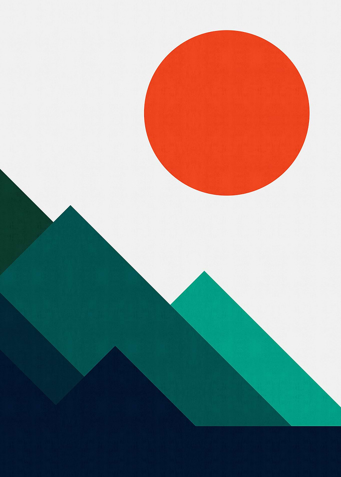 Minimalist landscape XIV