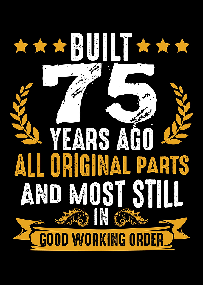 Built 75 Years Ago Humorou
