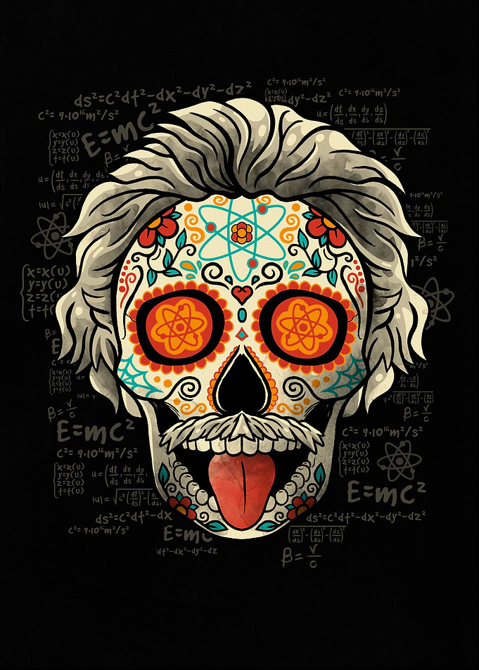 Calavera Einstein