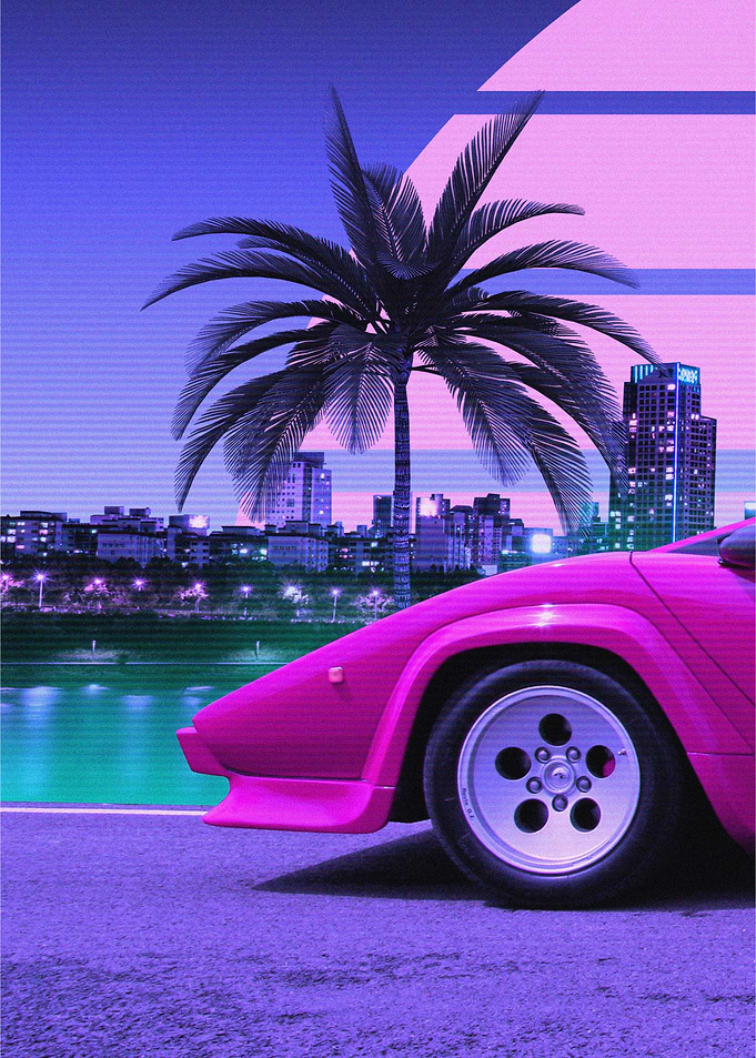 Countach Retrowave part 1