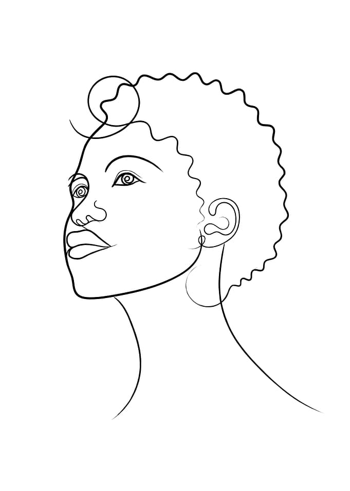 Portrait Of A Strong Woman