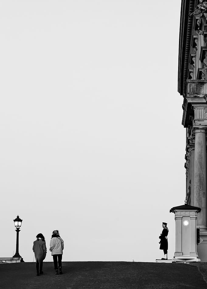 On guard