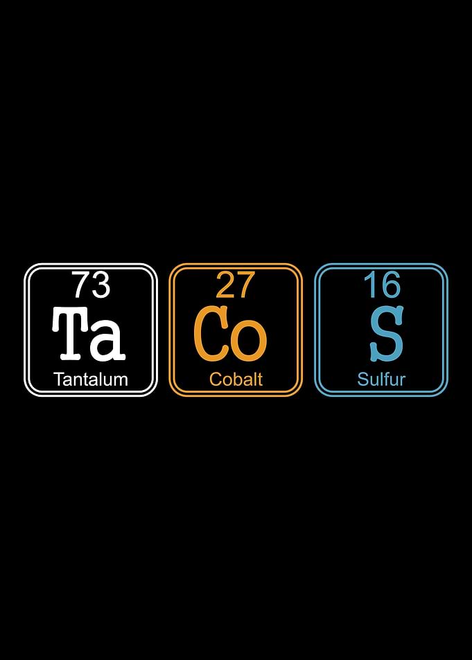 Tacos Periodic Table Scien