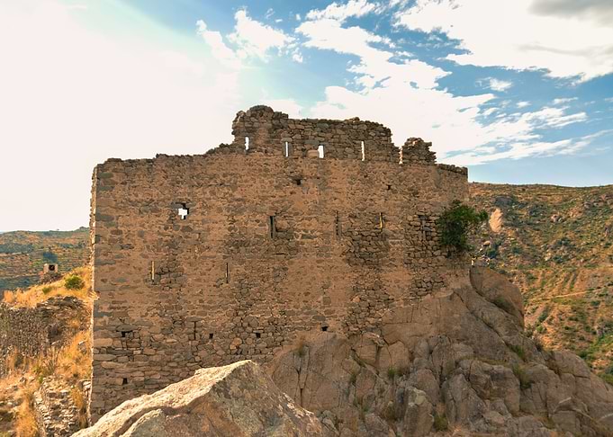 Ruin of an old castles