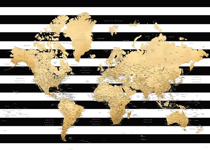 Harper world map