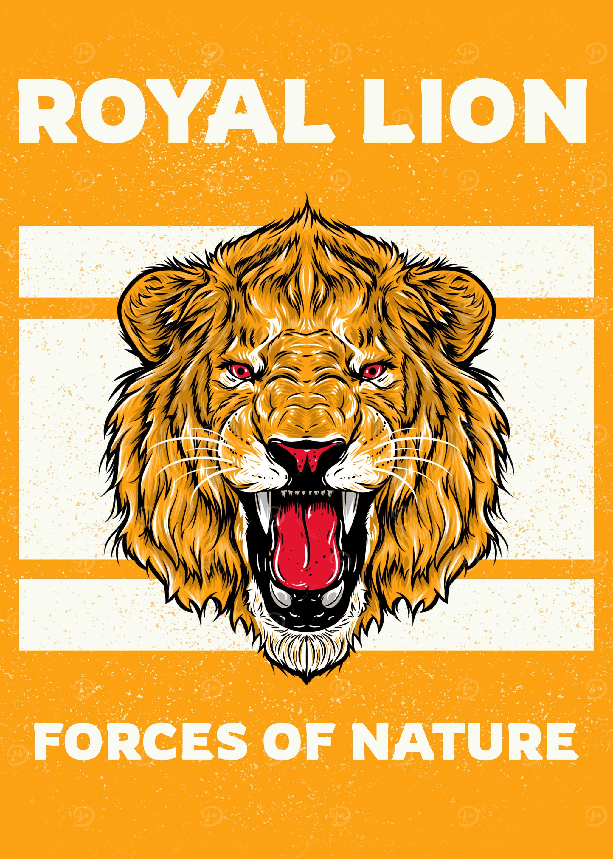 Royal Lion Wild Animal