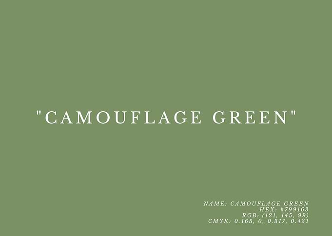 Camouflage Green