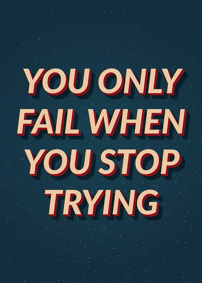 Vintage Motivation Quote