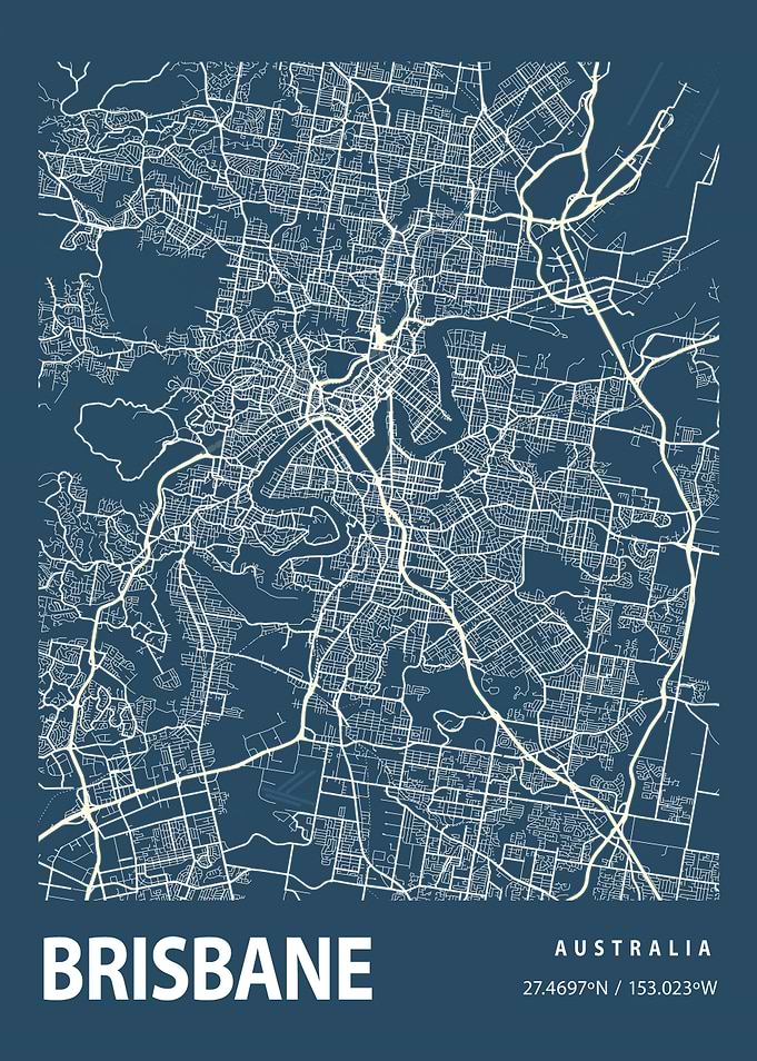 Brisbane City Map
