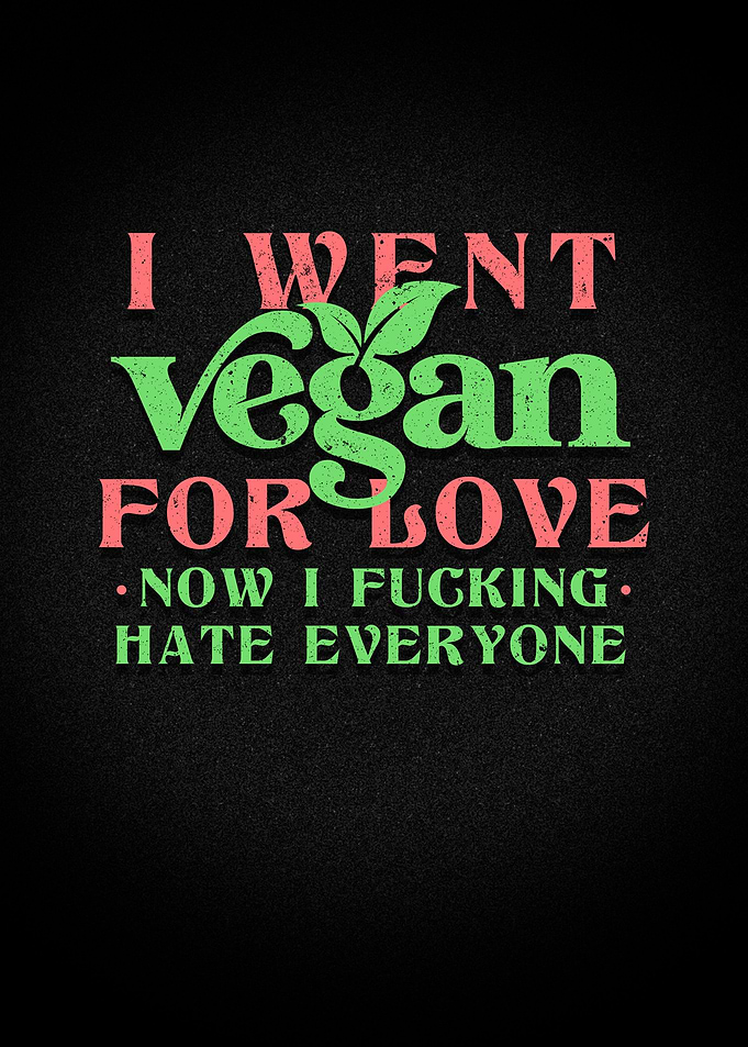 Funny Vegan Gift