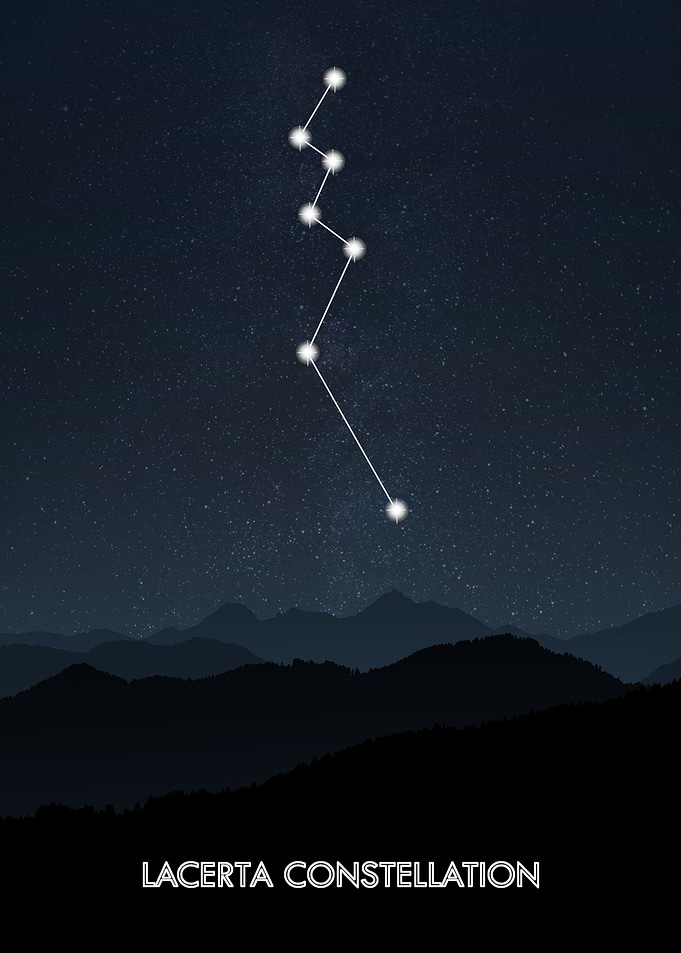 Lacerta Constellation