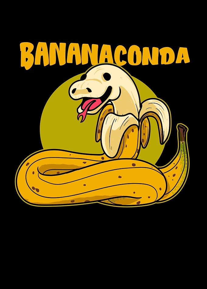 Bananaconda Snake Banana