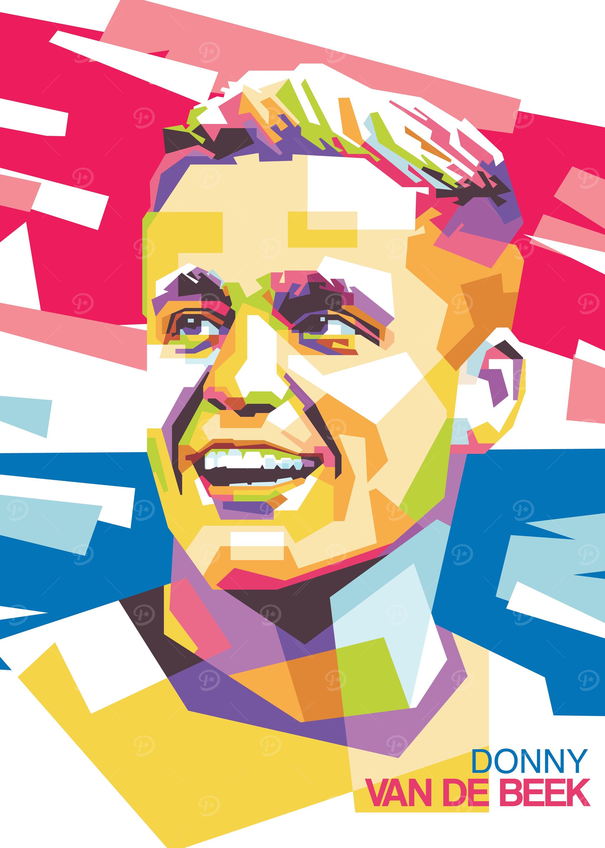 Van De Beek Pop Art Vector