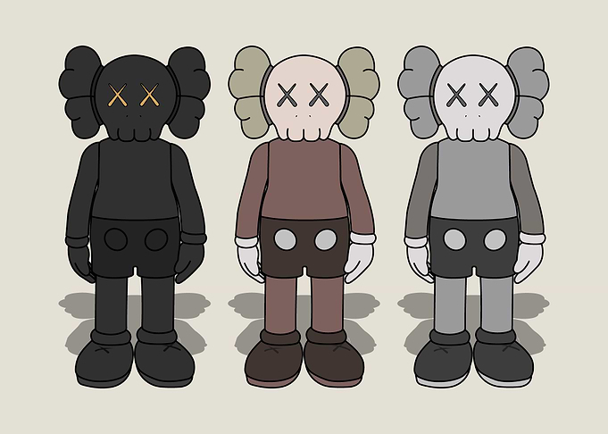 KAWS Standing Set