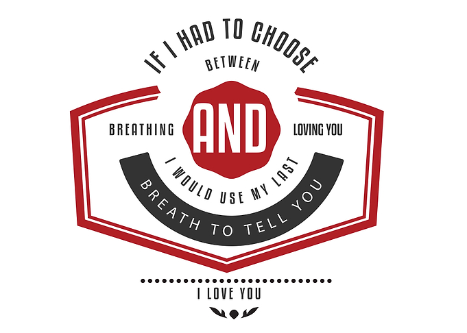 choose between breathing