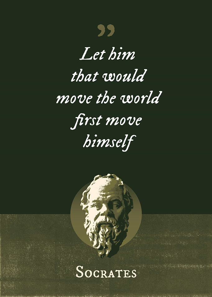 Let him that would move