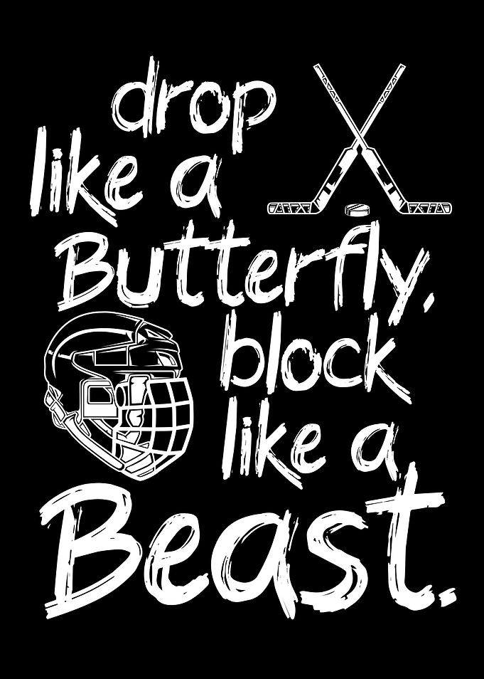 like a beast ice hockey
