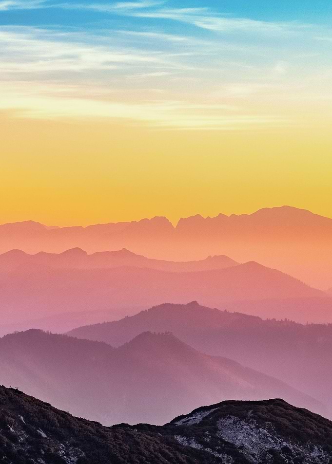 Colorful Mountains Nature