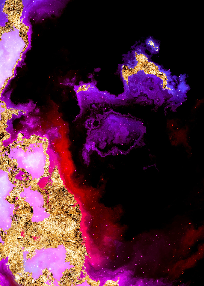 100 Starry Nebula in Space