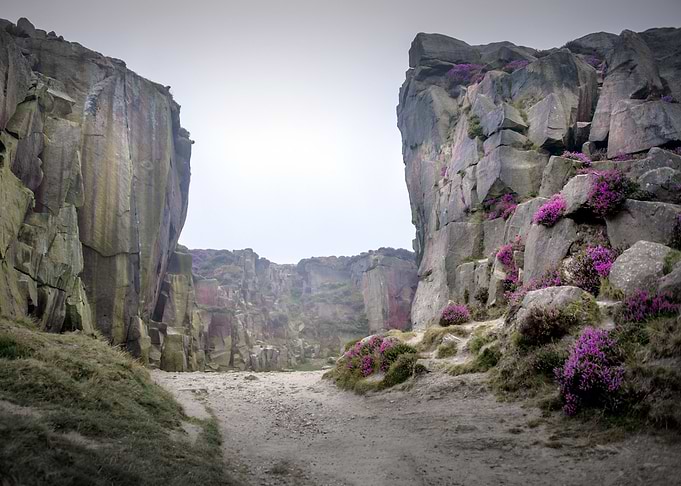 Ilkley Moor Landscape