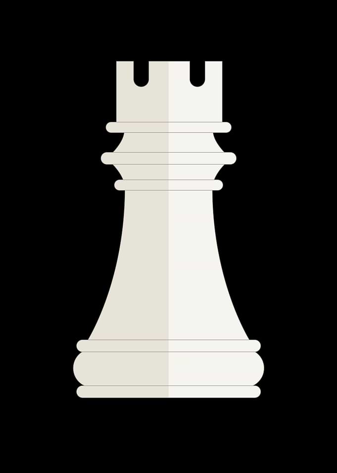Rook Chess Piece