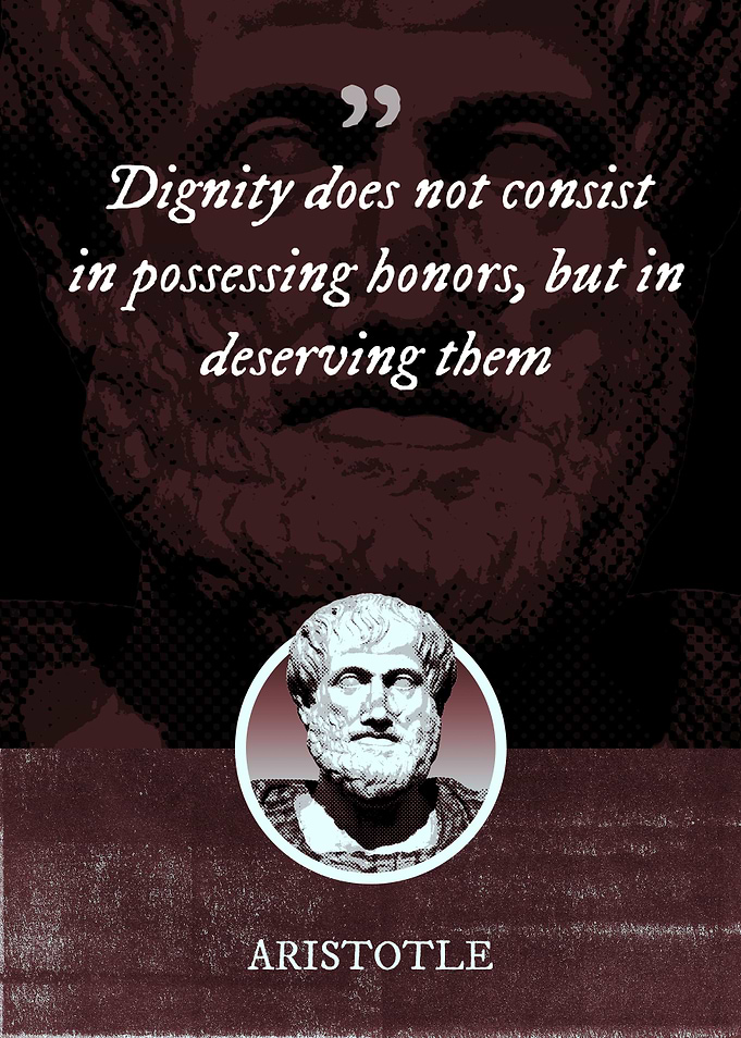 Dignity does not consist