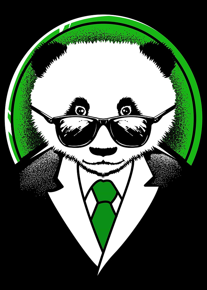Panda With Sunglasses