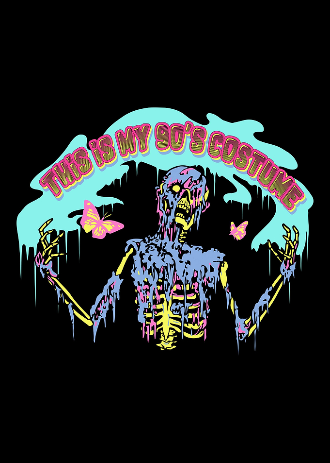 90s Halloween Retro gift